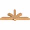 Ekena Millwork Redmond Smooth Timber Gable Bracket, Western Red Cedar, 72"W x 33"H x 5 1/2"D x 5 1/2"F, 11/12 Pitch GBW072X33X0606RED00SWR - alternate 5